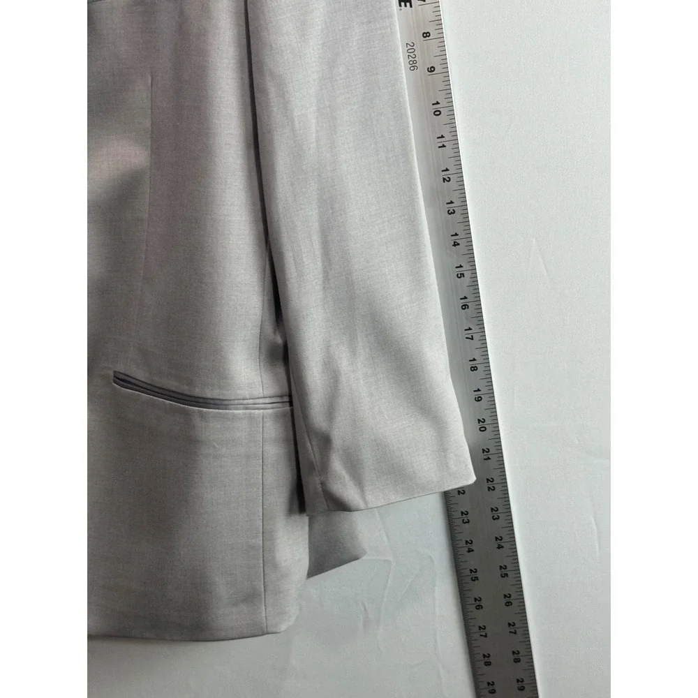 ZeGarie Mens Silver Tuxedo Jacket Shawl Lapel Modern‎ Fit MJT366-04 Grey 50R NEW